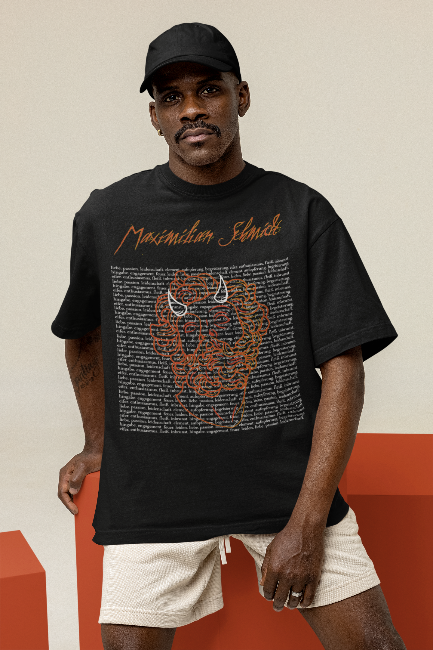 DEVIL - Oversized T-Shirt - Maximilian Schmidt