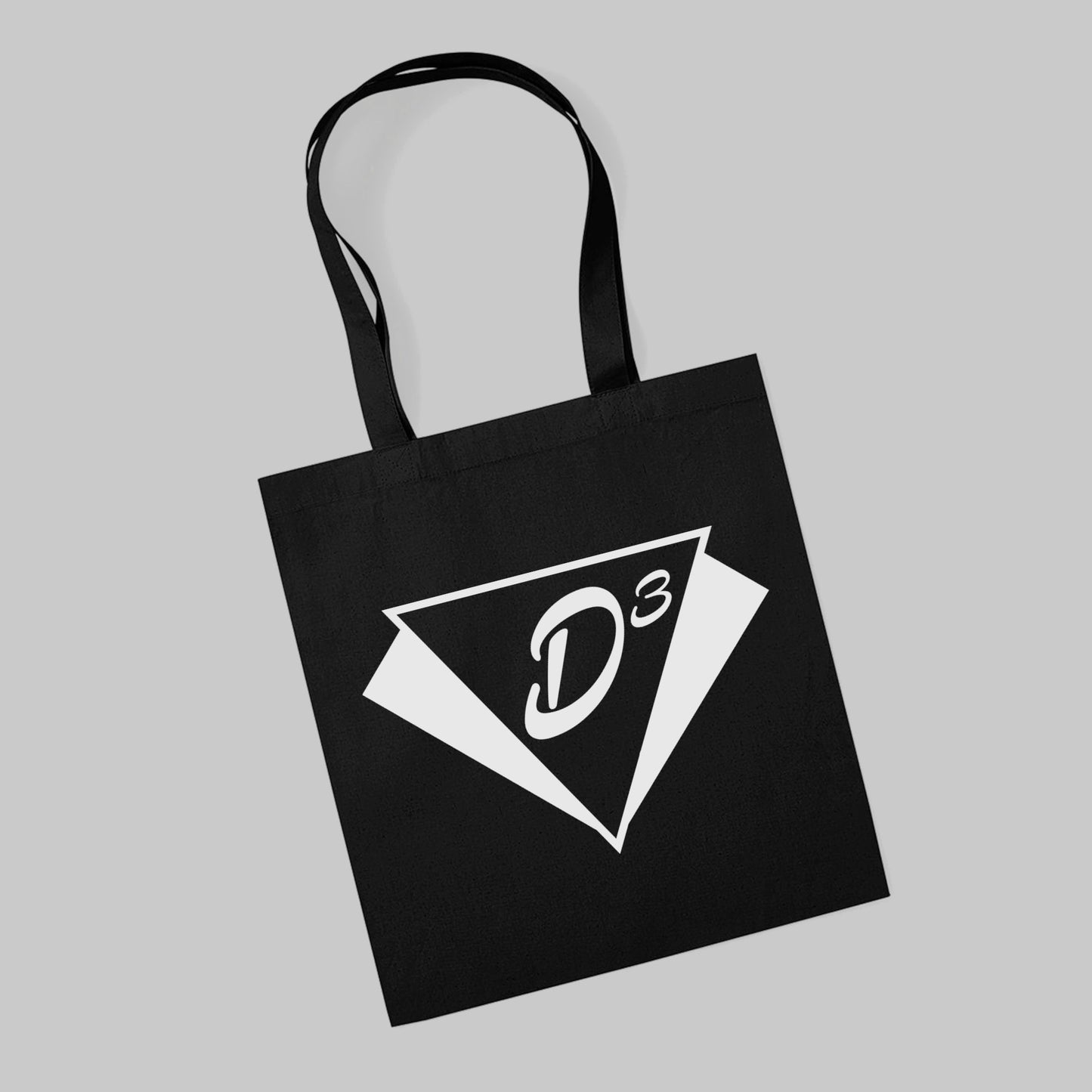 D3 White Edition - Stoffbeutel - Schwarz