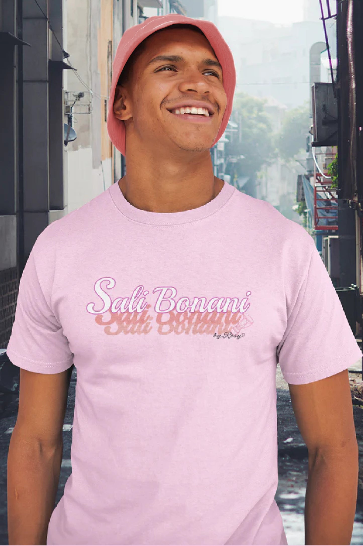 Sali Bonani T-Shirt - Trommel Rosy