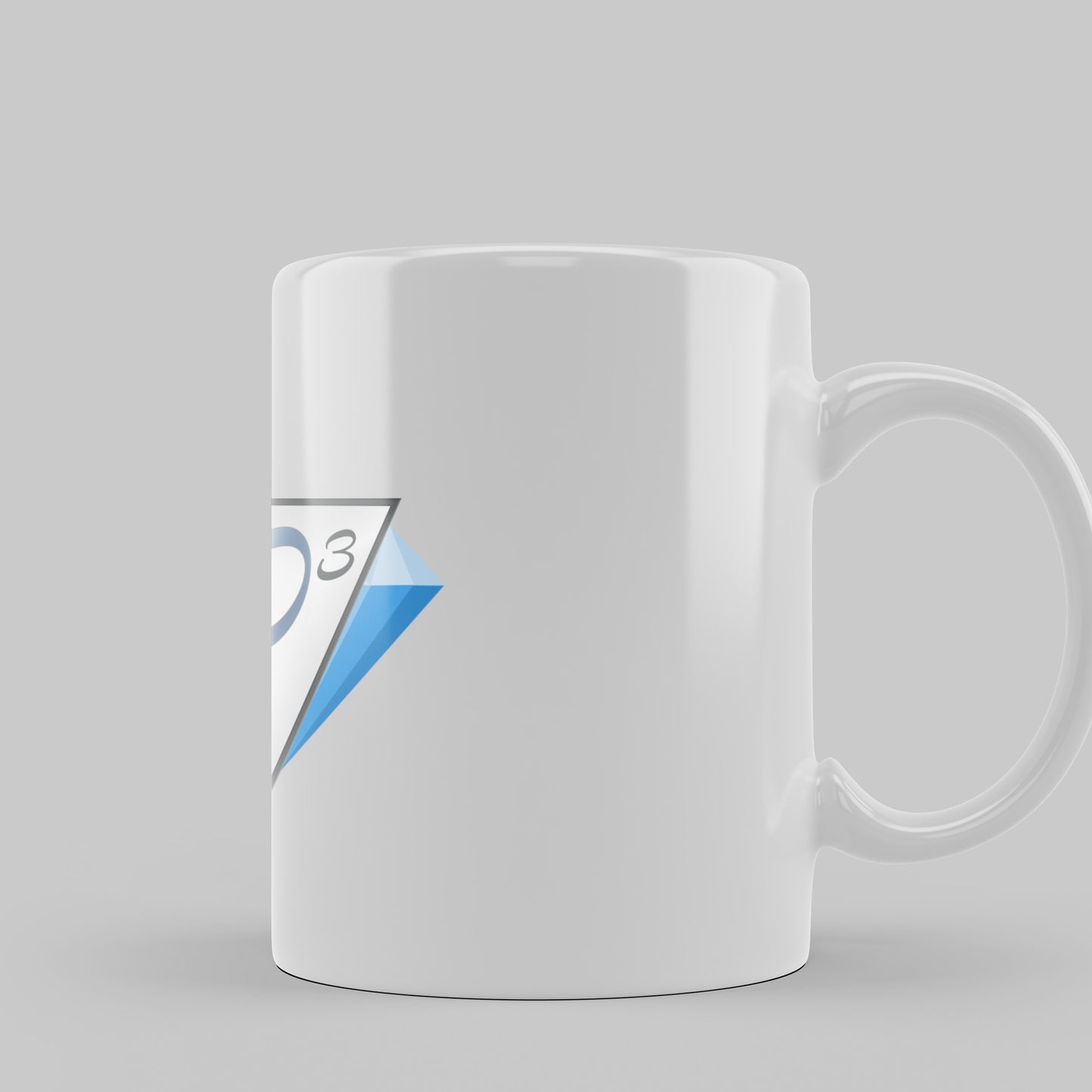 D3 Original - Tasse - weiß