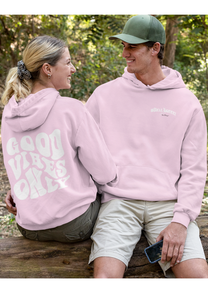 Good Vibes Only Hoodie - Trommel Rosy