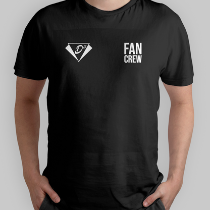 D3 FAN CREW - T-Shirt - schwarz