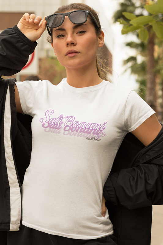 Sali Bonani Damen T-Shirt - Trommel Rosy